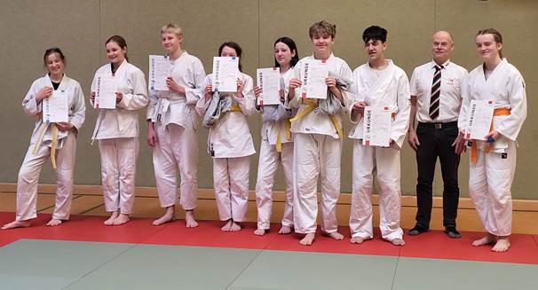 Erste Kyu-Prüfung der Kinder- und Jugendgruppe JuJutsu in 2026 | Bild 1 Erste Kyu-Prüfung der Kinder- und Jugendgruppe JuJutsu in 2026 image |