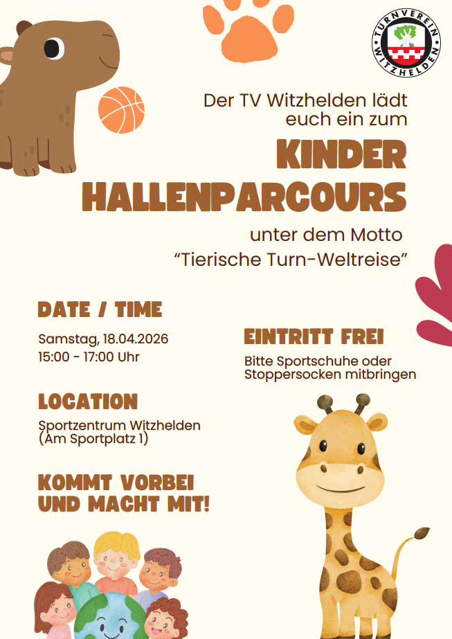 Image | Einladung zum Kinder-Hallenparcours