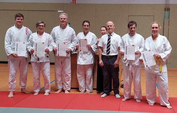 Image | Erste Prüfung der Erwachsenen JuJutsu Gruppe des TV Witzhelden
